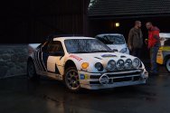 Rallye Český Krumlov: Setkání jezdců na Holkově: Ford RS 200